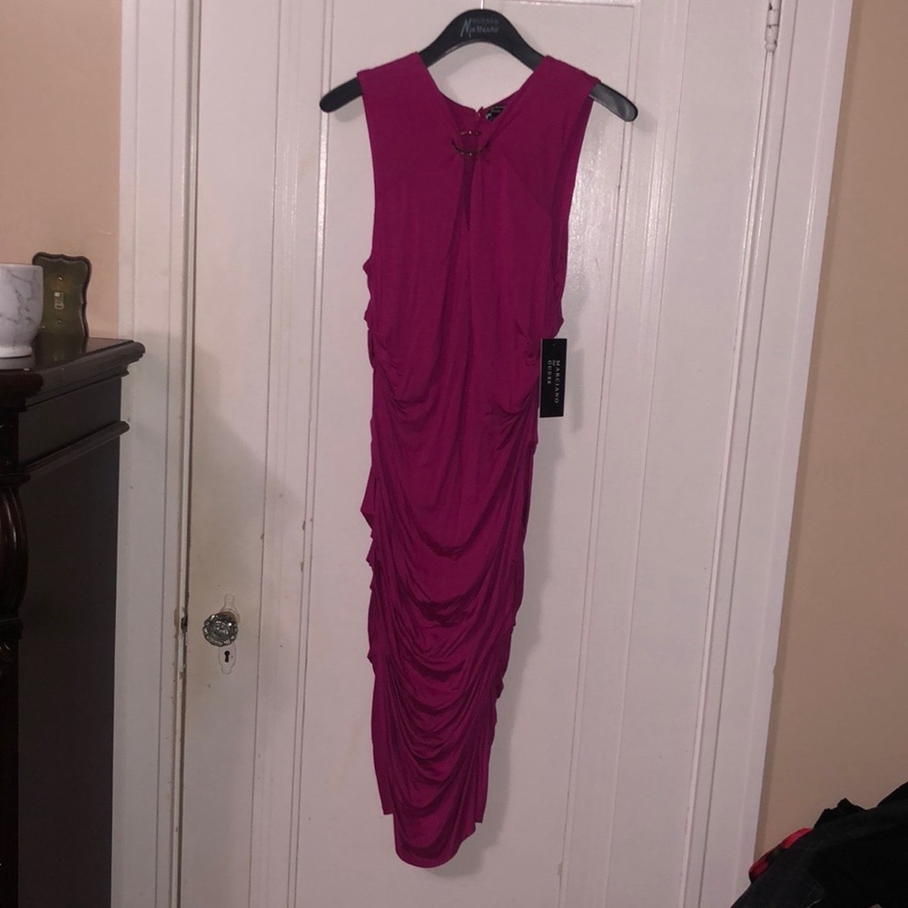 Marciano Moriah O Ring Ruched Dress - Picture 9 of 10